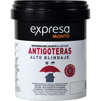 Pintura Antigoteras Blanca Montó para Cubiertas y Terrazas de 750 ml.