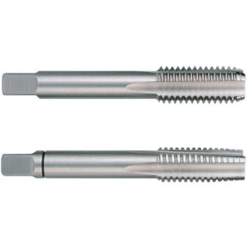 RUKO 236018 - Juego de machos para roscar a mano G DIN 5157 HSS, rectificados. Rosca G 1/8