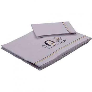 Bimbi Pirulos Tript.Sab.100% Alg.80X140 009 Erizos 147 20 - Sábanas, unisex