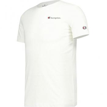 Camiseta de Manga Corta Champion para mujer en color blanco