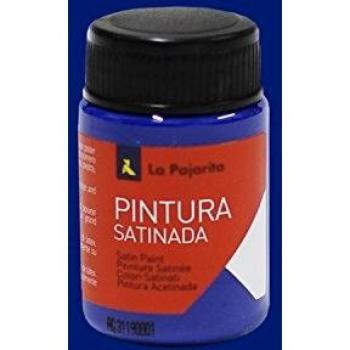 La Pajarita 169522 Pintura para Decoración y DIY, Satinada, 1, Azul Marino