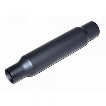 Universal Negro 12 Culotte Motocicleta Silenciador Escape