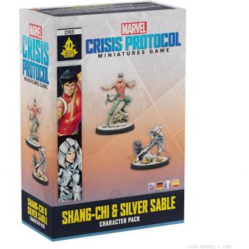 Juego de mesa Marvel Crisis Protocol Shang-Chi & Silver Sable, edad recomendada 14 años