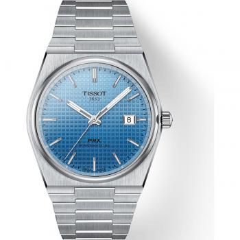 Tissot PRX Powermatic 80 Automatic Men's Watch - Blue Chameleon, 40mm, 10ATM