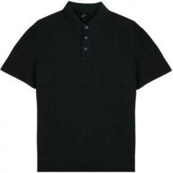 Armani Exchange Men's Classic Blue Piquet Polo Shirt 2XL