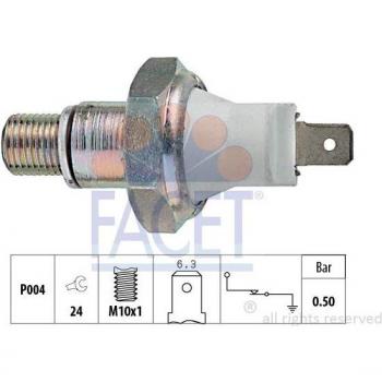FACET Interruptor de control de la presión de aceite 7.0119, tipo: unidad transmisora, características: sensor de presión de aceite, compatible con sistemas automotrices, alta precisión en mediciones, diseño compacto y duradero