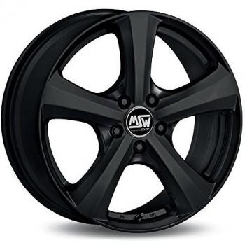 Llanta MSW 19 Schwarzmatt 7.0Jx16 5x114.3 ET45 Negra