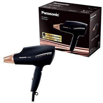 Secador de Pelo Plegable Panasonic EH-NA98 con Tecnología Nanoe y Doble Mineral, Reduce Daños y Puntas Abiertas, Incluye Boquilla de Secado Rápido y Estilizado