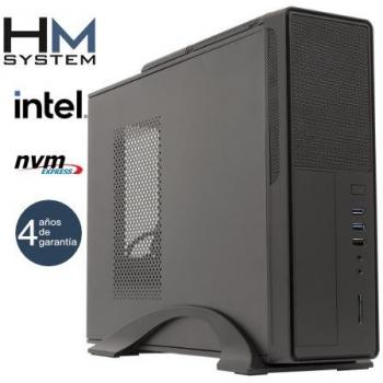 PC Sobremesa HM System Solano C8+ SFF 12ª Gen Intel Core i5-12400 16GB DDR4 500GB SSD M.2 NVMe USB 3.0 4 Años Garantía
