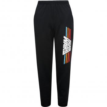 Star Wars Vintage 77 Pantalones de Gimnasia Negro L