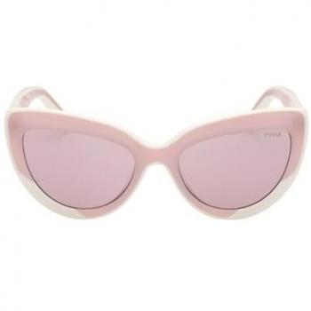 Emilio Pucci Elegant Pink Cat-Eye Sunglasses 56mm for Women