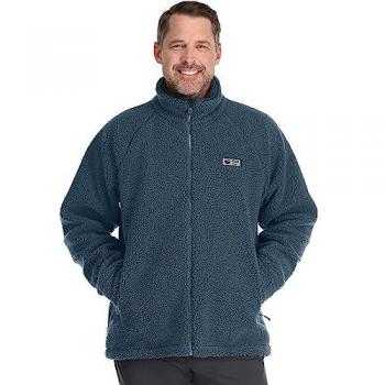 Rab Men's Original Pile Lightweight Fleece Jacket for Trekking & Climbing - Orion Blue