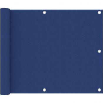 Toldo para balcón de tela oxford 75x400 cm - Color azul, terracota, crema, naranja y marrón