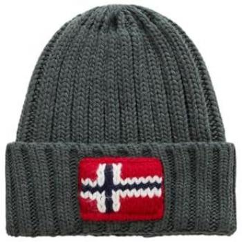 Napapijri F-Semiury Flag Patch Beanie - Green Urban G1S - One Size - Male / Women's Napapijri F-Semiury Flag Patch Beanie - Grey - Size: ONE size