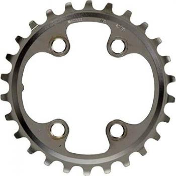 SHIMANO 26D M8000 36/26 Doble 11V Plato, Adultos Unisex, Negro, Talla Única