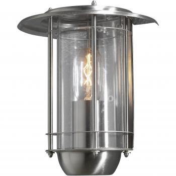Aplique para exterior TRENTO, acero inoxidable con luz LED E27 60W