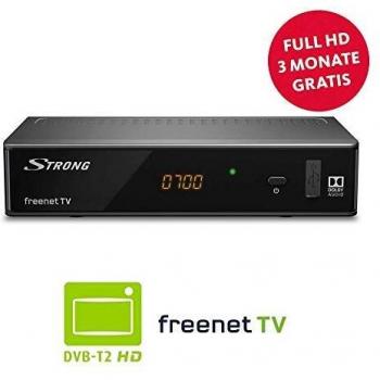 Strong SRT 8541 - Decodificador para televisión terrestre Full HD en color negro