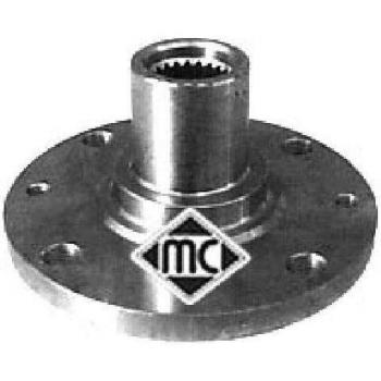 Moyeu de rueda Metalcaucho 90099 para Fiat, bidireccional