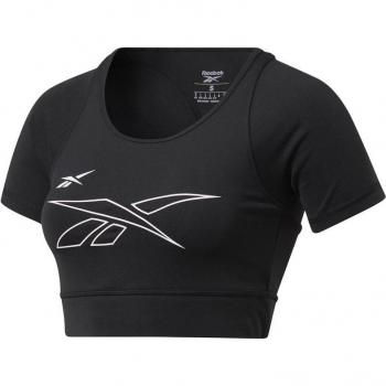 Camiseta de Manga Corta Mujer Reebok Training MYT Negro