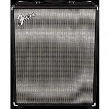 Fender Rumble 200 V3 Bass Combo, Black/Silver