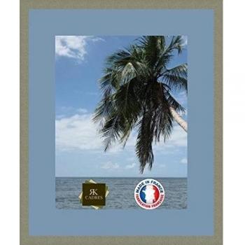 Marco de fotos pared 30 x 39/30 x 39 marco plata moderno, 2.3 cm de ancho, Marco de madera