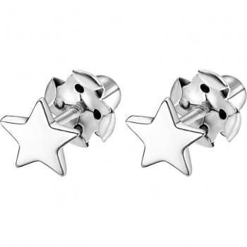 Pendientes Time Road WS02325/6 Estrella de Plata para Mujer