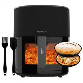 Cecotec Cecofry Fantastik Window 6500 Freidora de Aire sin Aceite de 6.5L, 1700W, con Puerta de Cristal, Tecnología PerfectCook, 12 modos de Cocinado,