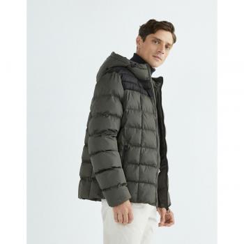 Chaqueta corta acolchada de hombre con capucha Geox - Modelo M Magnete