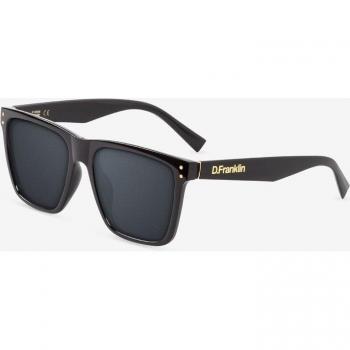 Gafas de sol unisex D. Franklin cuadradas en color negro