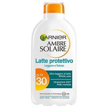 Garnier Ambre Solaire Latte Protettivo 200 ml Ip30 1 Unidad 100 ml