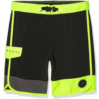 Rip Curl Device 17 S/E - Bañador para niño, color amarillo fluo, talla 16