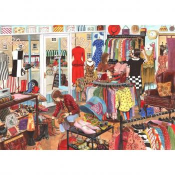 Retro Rosie's 1000-Piece Puzzle by The House of Puzzles