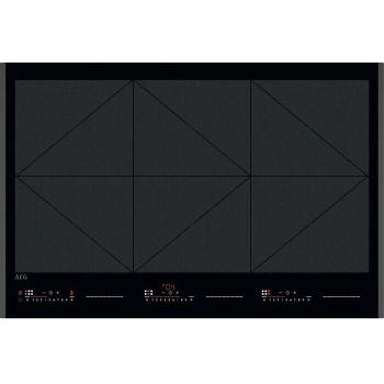 Placa de Inducción AEG 80cm TotalFlex con 6 Zonas de Cocción