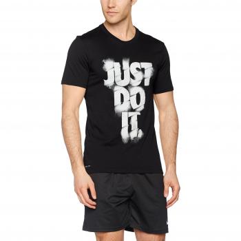 Nike M Nk Dry Tee Df Jdi Grind Camiseta de Manga Corta, Hombre, Negro
