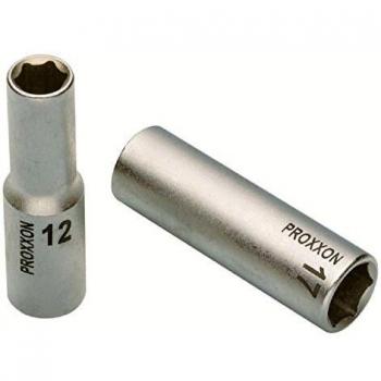 Proxxon 23 366 Vasos Largos de 1/2, Tamaño 22mm, Longitud Total 79mm