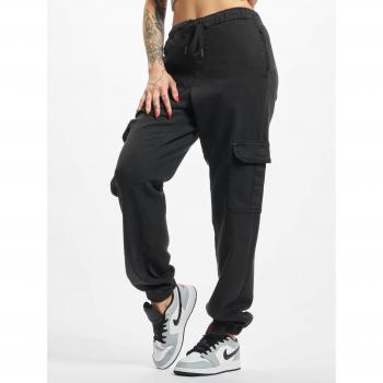 Pantalón Cargo Denim Tiro Alto Mujer Urban Classics Knitted
