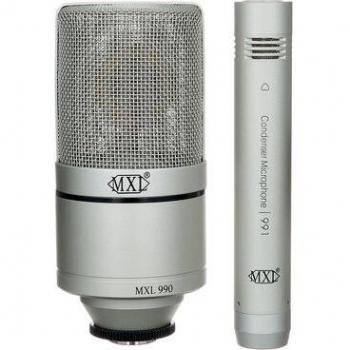 MXL 990/991 Condenser Microphone Set - Recording Package