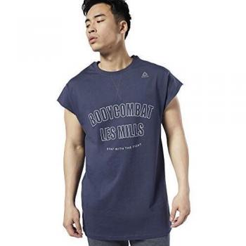 Reebok LM Bodycombat tee Camiseta, Hombre, hernvy, XL