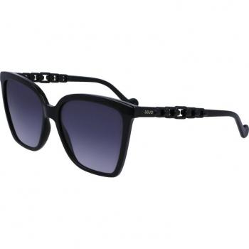 Liu Jo LJ773S 001 Women’s Square Black Sunglasses Size 57