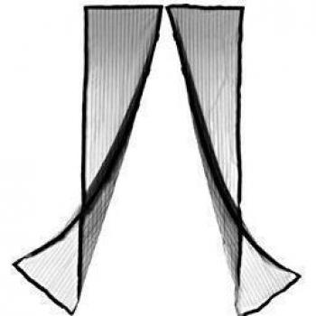- Larel - Mosquitera magnética universal para puertas y ventanas. Dimensiones: 140 x 240 cm