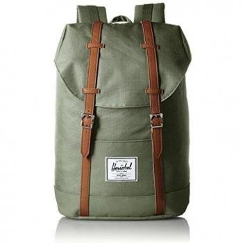 Herschel Supply Company SS16 Casual Daypack, 19.5 Liters, Deep Litchen Green/ Tan