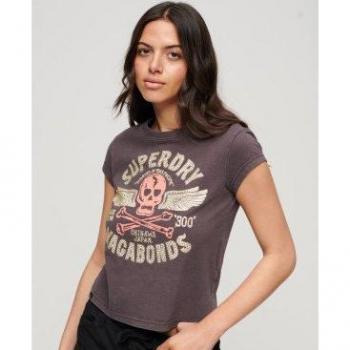 Superdry Camiseta De Manga Corta Embellished Poster Cap Slv