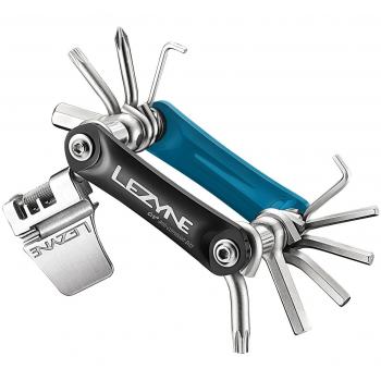 Lezyne RAP-14 Multiherramientas, Azul, M