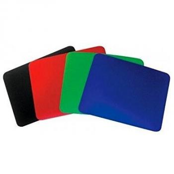 Dexlan - Alfombrilla para ratón óptico y láser, Color Negro