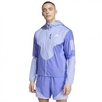 Chaqueta adidas Own the Run AEROREADY azul - XL