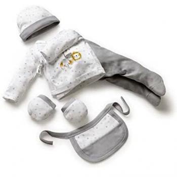 Interbaby Set Regalo Primera Puesta Bebé Algodón Orgánico e Hipoalergénico Topitos De 0 a 6 meses aprox