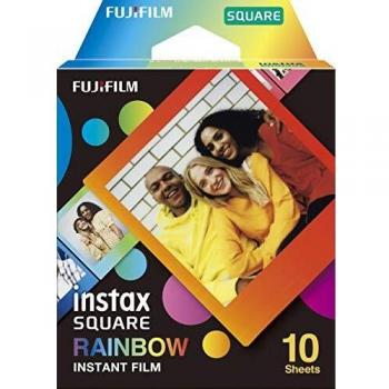 Instax Fujifilm instax Square Rainbow - Película instantanea, 10 fotos