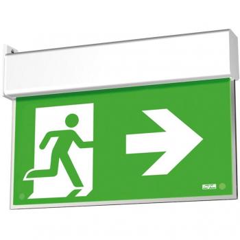 Lámpara de Emergencia LED Salida Beghelli UP DF30M SA 1/2/3h 4321 IP40 3W