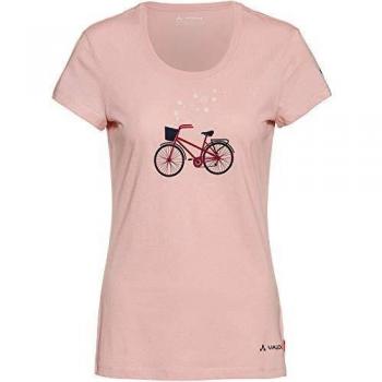VAUDE Cyclist V T-Shirt Camiseta para Mujer, Rosewater, 36