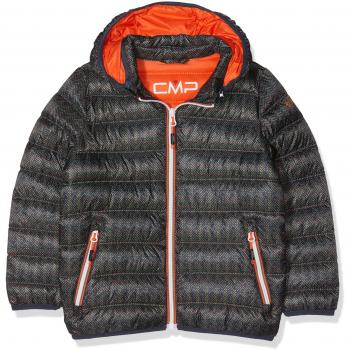 CMP Wattierte Jacke Chaqueta, Niños, B.Blue-Kaky-Orange, 116